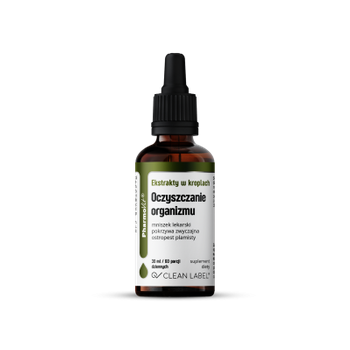 Ekstrakty w Kroplach Na Oczyszczanie Organizmu Bezglutenowe 30 ml