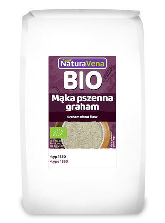 Mąka Pszenna Graham Typ 1850 BIO (5 szt x 1 kg)