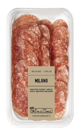 Salami Milano Dojrzewające Plastry Bezglutenowe BIO 70 g