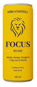 Napój Gazowany Na Koncentrację z Soplówką Jeżowatą 250 ml