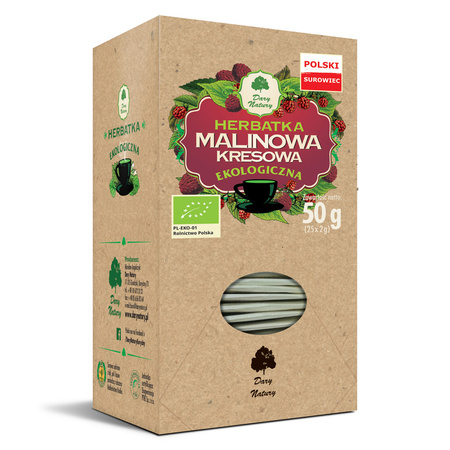 Herbatka Malinowa Kresowa BIO (25 x 2 g) 50 g