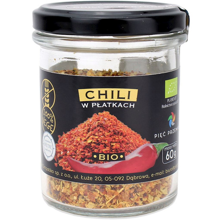 Chili Płatki Bezglutenowe Bio (2 szt x 60 g)