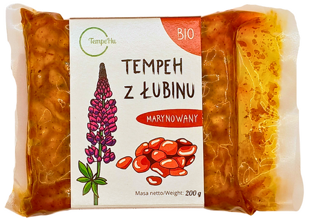 Tempeh z Łubinu Marynowany BIO 200 g