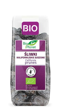 Śliwki Kalifornijskie Suszone Bezglutenowe BIO (2 szt x 200 g)