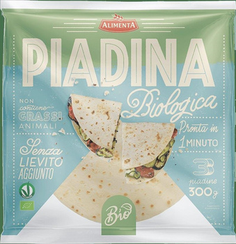Piadina Tradycyjna BIO (3 Szt.) (15 szt x 300 g)
