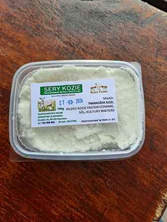 Twarożek kozi naturalny (100 g)