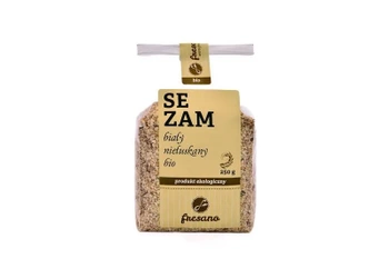 SEZAM BIAŁY NIEŁUSKANY BIO (250 g)