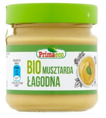 Musztarda Łagodna Bio (6 szt x 170 g)