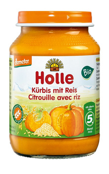 Dynia - Ryż Bez Dodatku Cukrów Bezglutenowe Od 5 Miesiąca Demeter BIO (Słoik) (4 szt x 190 g)