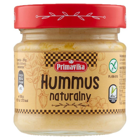 Hummus Naturalny Bezglutenowy 160 g