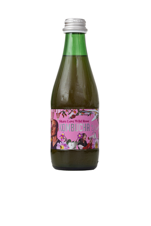 Kombucha z Sokiem z Dzikiej Róży (Share Love Wild Rose) BIO 330 ml