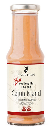 Sos Cajun Island Bezglutenowy BIO (3 szt x 210 ml)