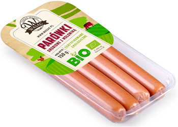 Parówki Drobiowe z Wołowiną BIO 150 g