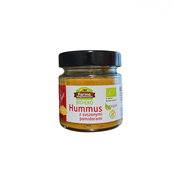 Hummus z Suszonymi Pomidorami Bezglutenowy BIO 160 g
