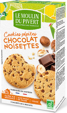 Ciastka z Dropsami Czekoladowymi i Orzechami Laskowymi BIO (2 szt x 175 g)