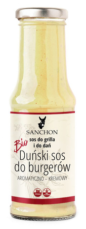 SOS DO BURGERÓW BEZGLUTENOWY BIO 210 ml - SANCHON