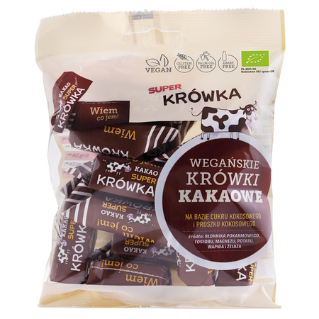Krówki Kakaowe Bezmleczne Bezglutenowe BIO (3 szt x 150 g)