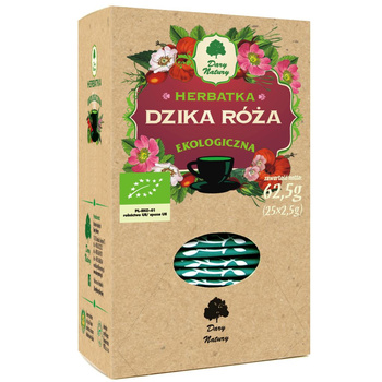Herbatka z Dzikiej Róży BIO (25 x 2,5 g) 62,5 g (3 szt x 63 g)