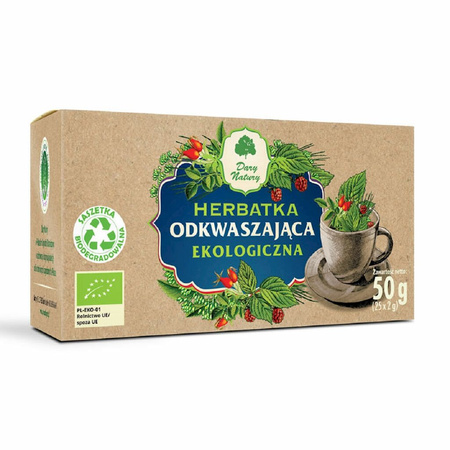 Herbatka Odkwaszająca BIO (25 x 2 g) (3 szt x 50 g)