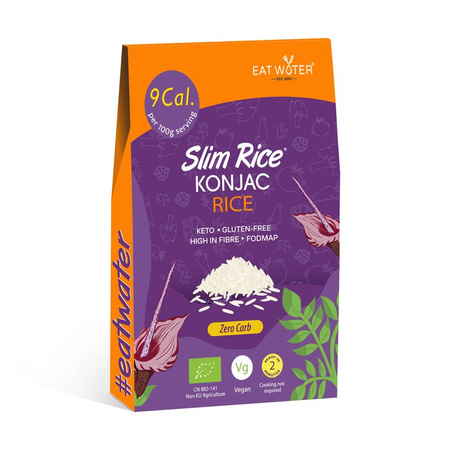 Makaron (Konjac) w Kształcie Ryżu Bezglutenowy BIO 270 g (200 g )