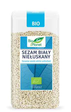 Sezam Biały Niełuskany BIO 250 g