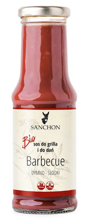 SOS BBQ BEZGLUTENOWY BIO 210 ml - SANCHON