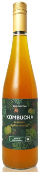 Kombucha o Smaku Cydru i Mango BIO 750 ml