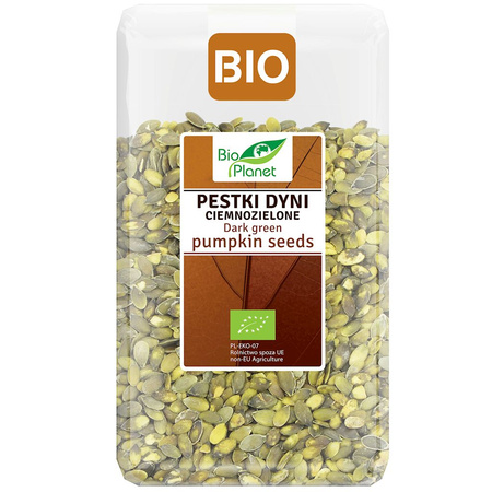 Pestki Dyni Ciemnozielone BIO 1 kg