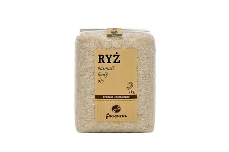 RYŻ BASMATI BIAŁY BIO (1 kg)