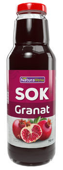 Sok z Granatu 100 % (4 szt x 750 ml)