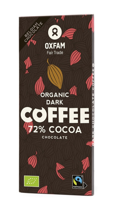 Czekolada Gorzka z Ziarnami Kawy Fair Trade BIO (2 szt x 100 g)