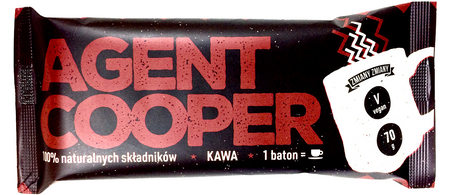 Baton Kawowy "Agent Cooper" Bezglutenowy 70 g