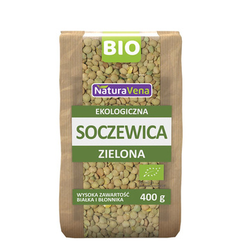Soczewica Zielona BIO (4 szt x 400 g)