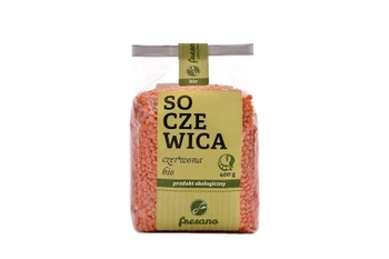 SOCZEWICA CZERWONA BIO (400 g)