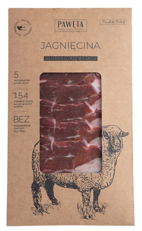 Jagnięcina Dojrzewająca Plastry Bezglutenowa (2 szt x 50 g)