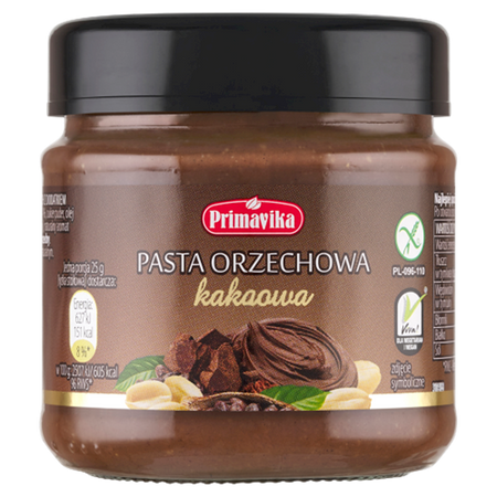 Krem z Orzeszków Ziemnych i Kakao Bezglutenowy (4 szt x 190 g)