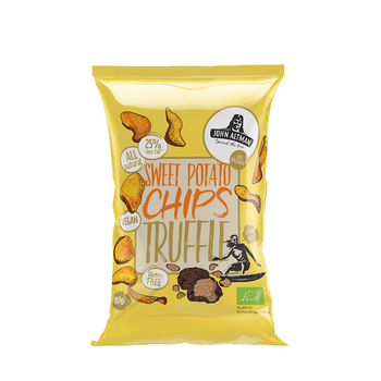 Chipsy z Batatów o Smaku Trufli Bezglutenowe BIO (3 szt x 90 g)