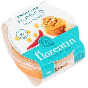 Hummus Pikantny Bezglutenowy BIO (2 szt x 170 g)