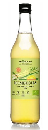 Kombucha z Trawą Cytrynową BIO 500 ml