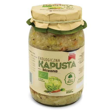 Kapusta Kiszona z Przyprawami BIO 850 g