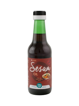 Olej Sezamowy (Z Prażonych Nasion) Bezglutenowy BIO 250 ml