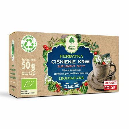 Herbatka Ciśnienie Krwi BIO (25 x 2 g) (3 szt x 50 g)