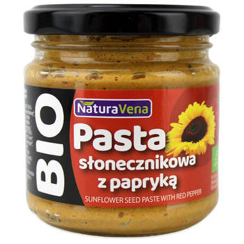 Pasta Słonecznikowa z Papryką BIO (6 szt x 185 g)