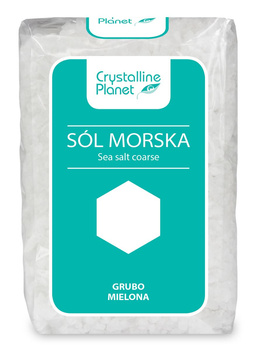 Sól Morska Grubo Mielona (6 szt x 600 g)