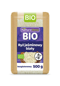 Ryż Jaśminowy Biały Bezglutenowy BIO 500 g