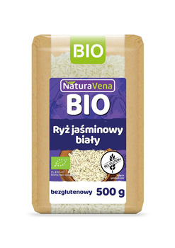 Ryż Jaśminowy Biały Bezglutenowy BIO (6 szt x 500 g)