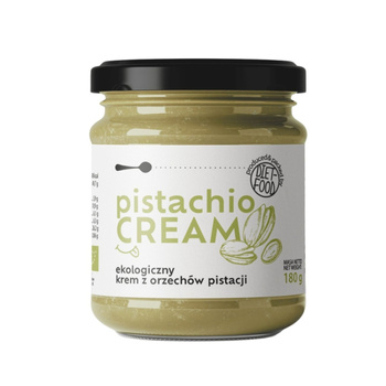 Krem z Pistacji Prażonych 100 % BIO 180 g - Diet
