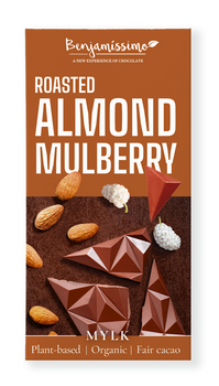 Czekolada Migdały - Morwa Bezglutenowa BIO (3 szt x 60 g)