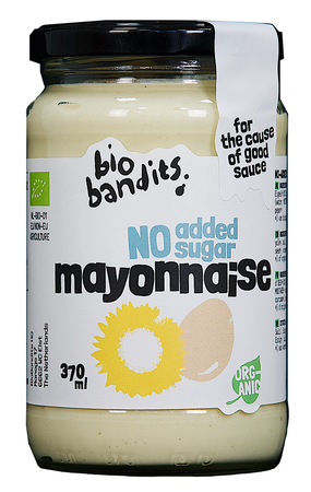 Majonez Jajeczny Bez Cukru BIO (2 szt x 370 ml)