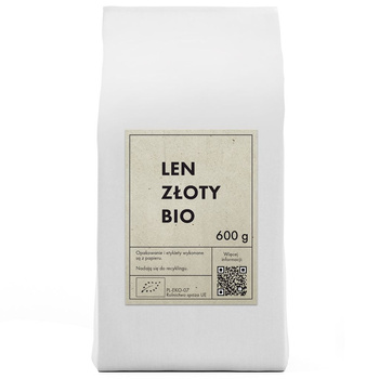 Len Złoty (Siemię Lniane) BIO (3 szt x 600 g)